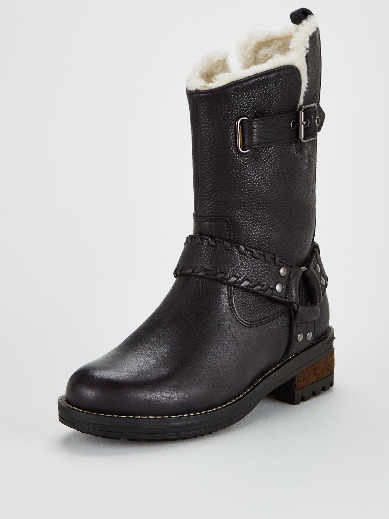 superdry tempter biker boots