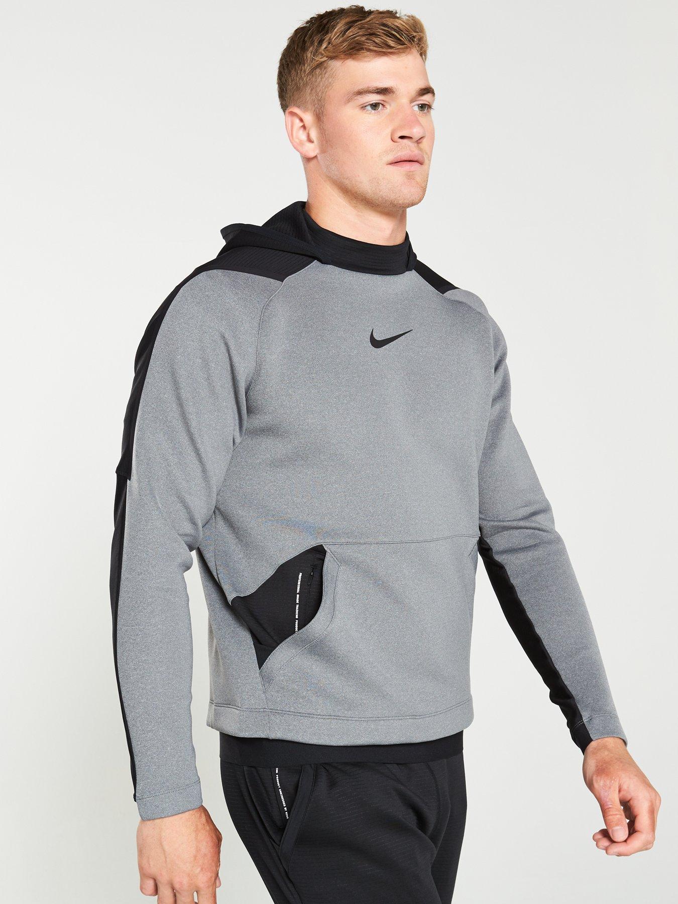 nike pro pullover hoodie