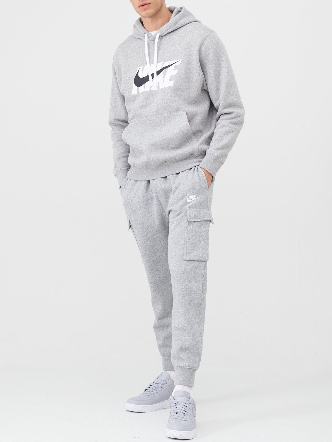 Grey nike cargo tracksuit new arrivals