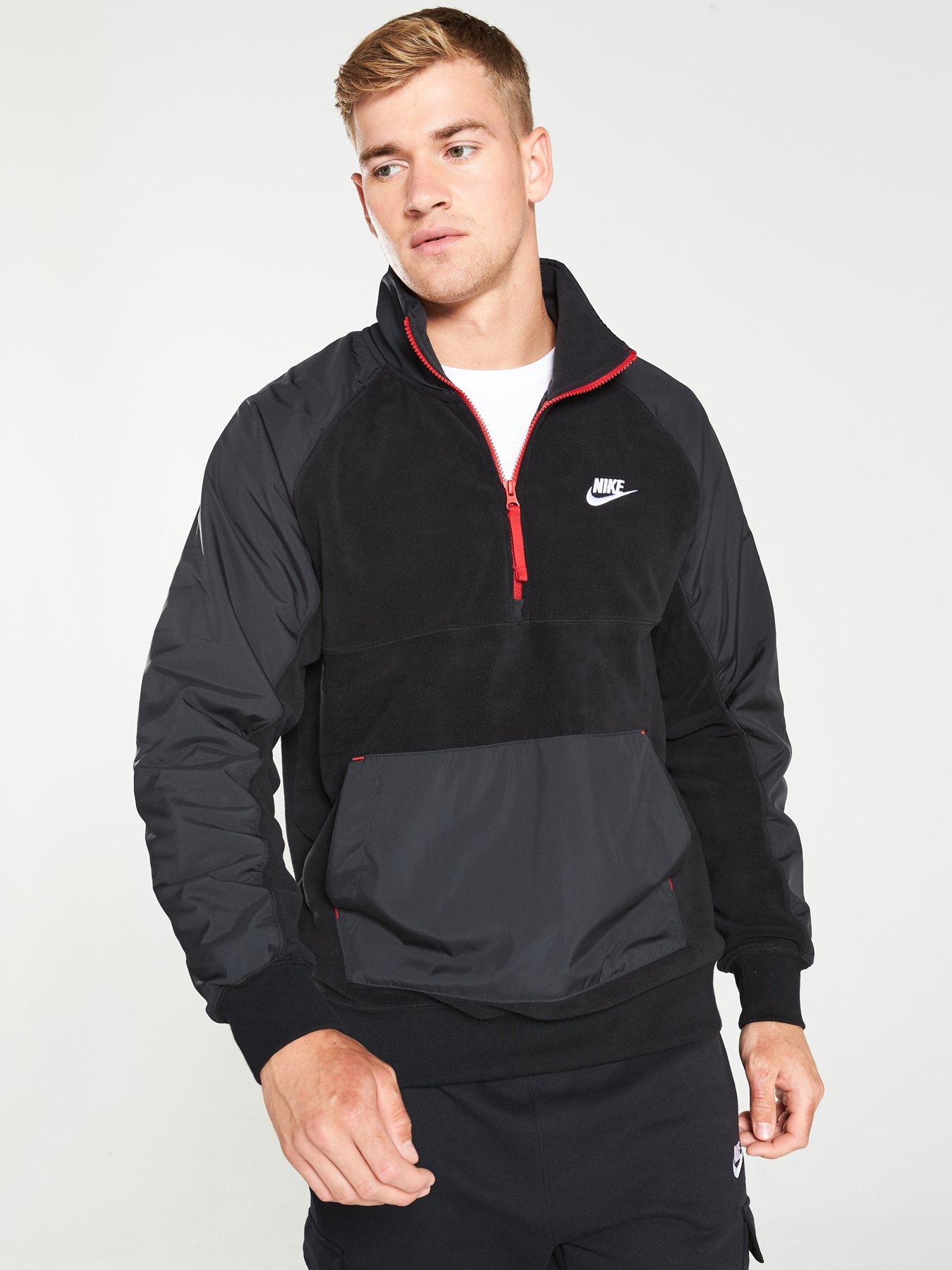 nike half zip fleece