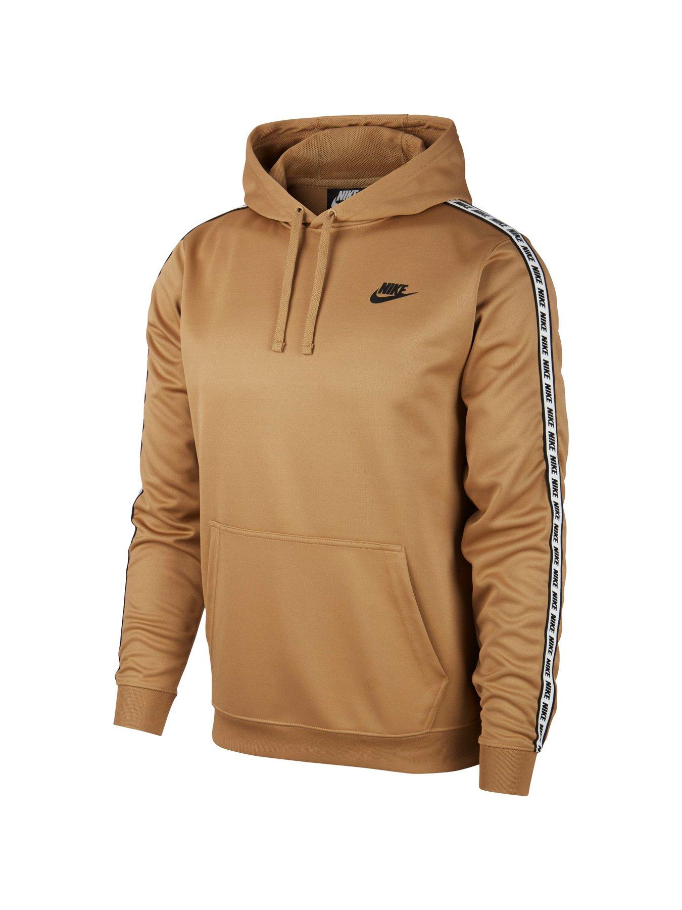brown nike hoodie