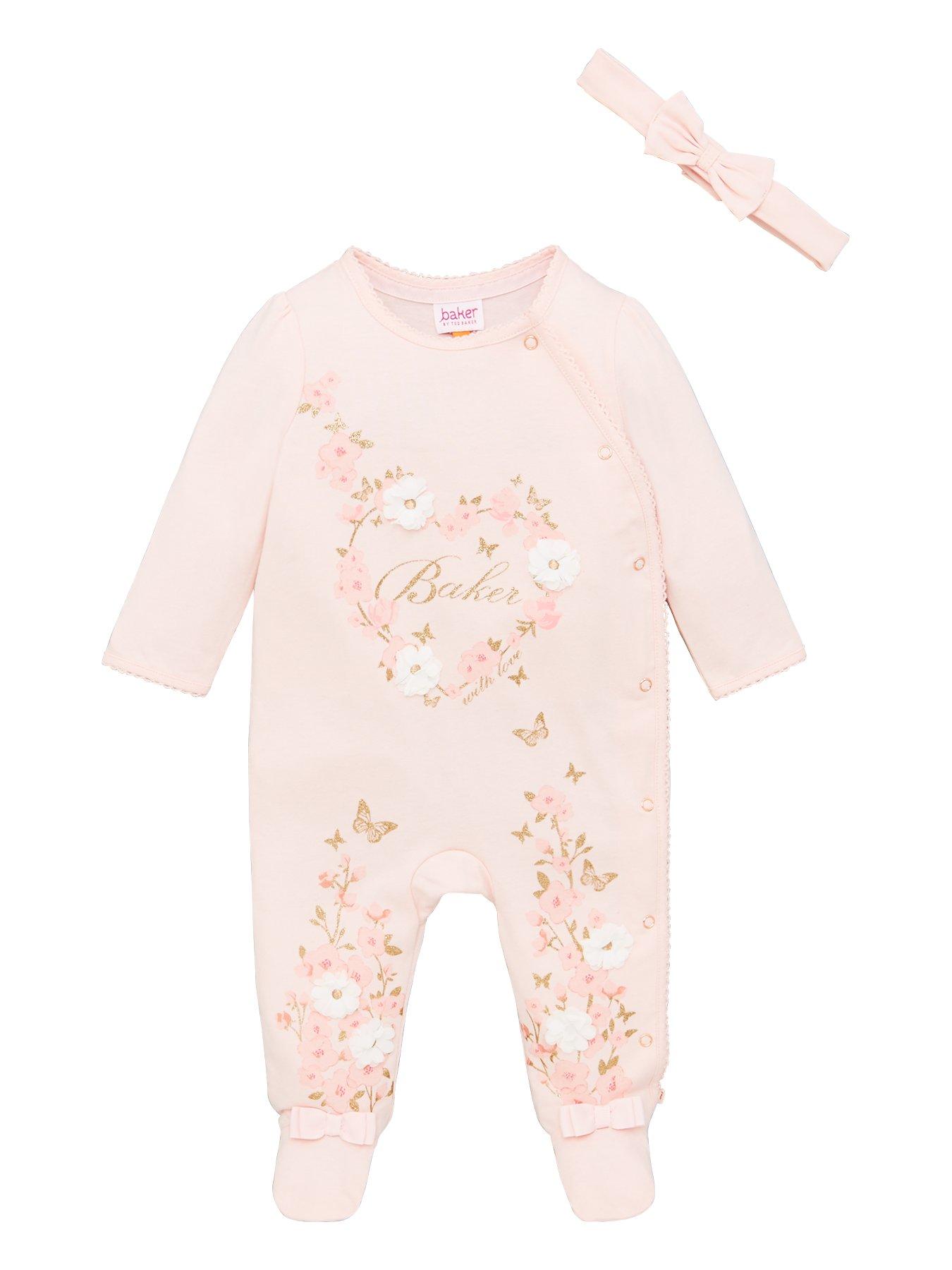ted baker sleepsuit baby girl