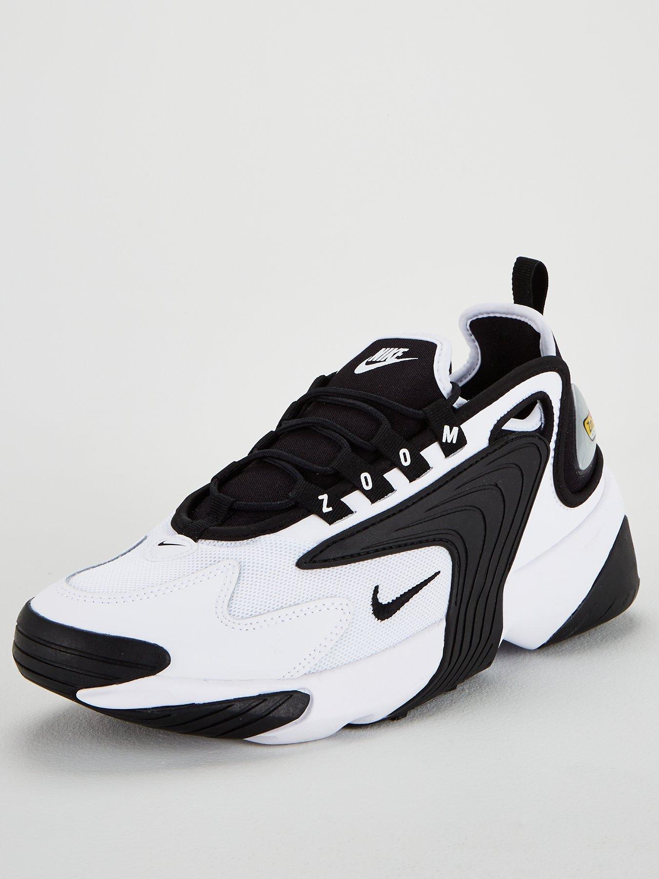 nike zoom 2k black white