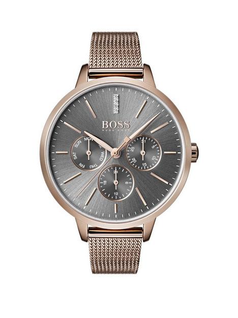 boss-grey-sunray-crystal-set-multi-dial-rose-gold-stainless-steel-mesh-strap-ladies-watch