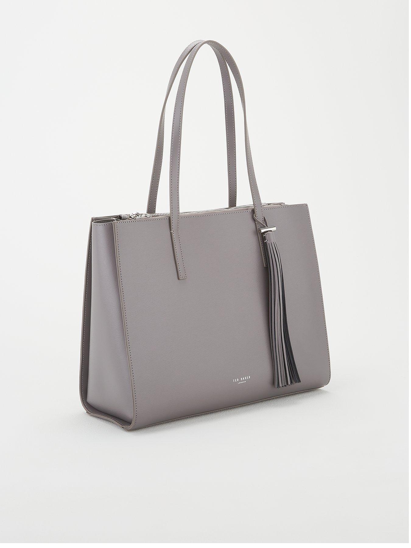 ted baker large leather tote bag