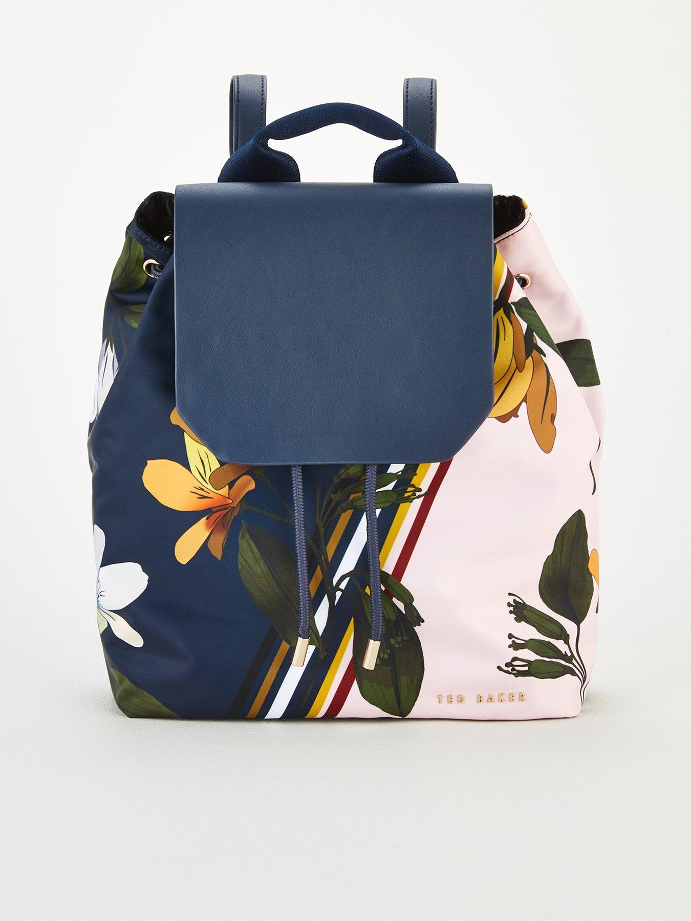 ted baker nylon drawstring backpack