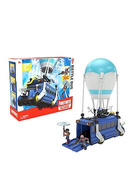 Fortnite    Battle Royale Collection Battle Bus And 2 Exclusive Figures - Funk Ops And Burnout