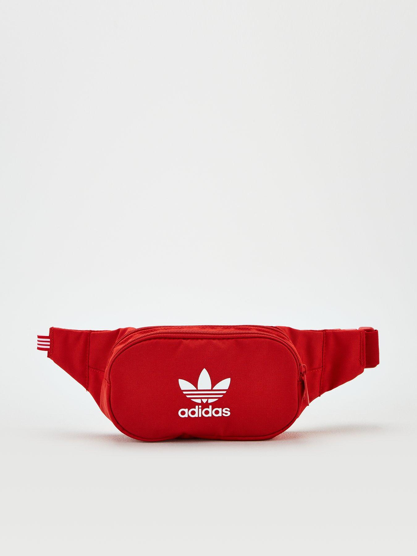 adidas waist bag red