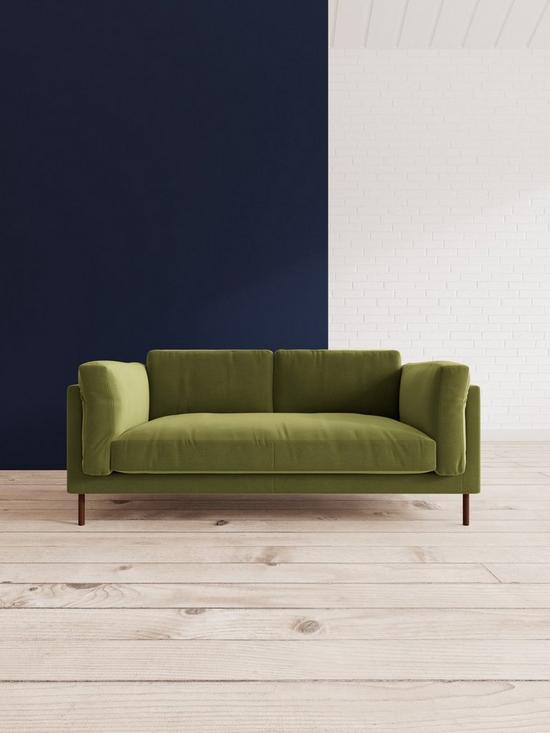 front image of swoon-munich-fabric-2-seater-sofa