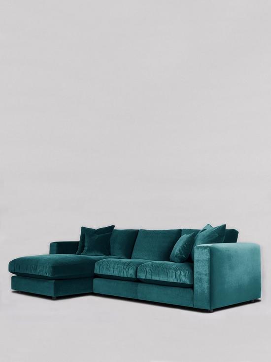 stillFront image of swoon-althaea-fabric-left-hand-corner-sofa
