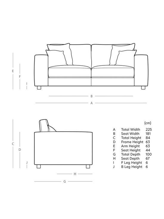 back image of swoon-althaea-fabric-3-seater-sofa