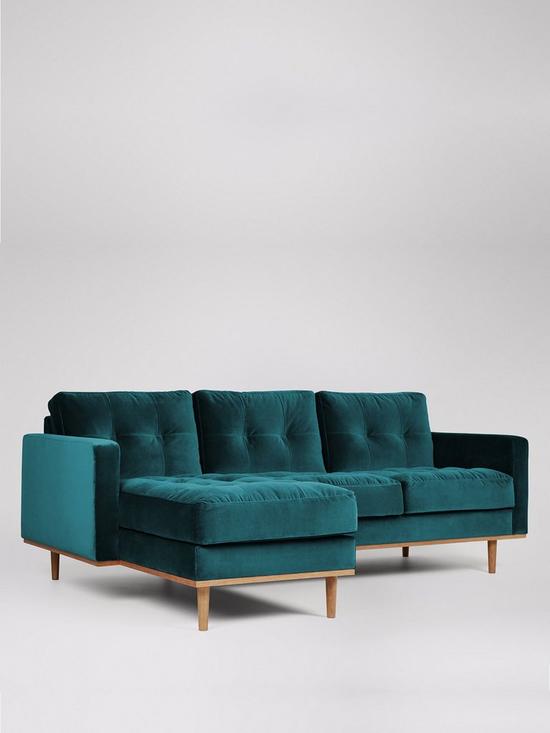 stillFront image of swoon-berlin-fabric-left-hand-corner-sofa