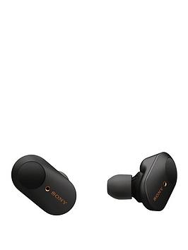 Sony Sony Wf-1000X-M3 True Wireless Noise-Cancelling Headphones - Black Picture