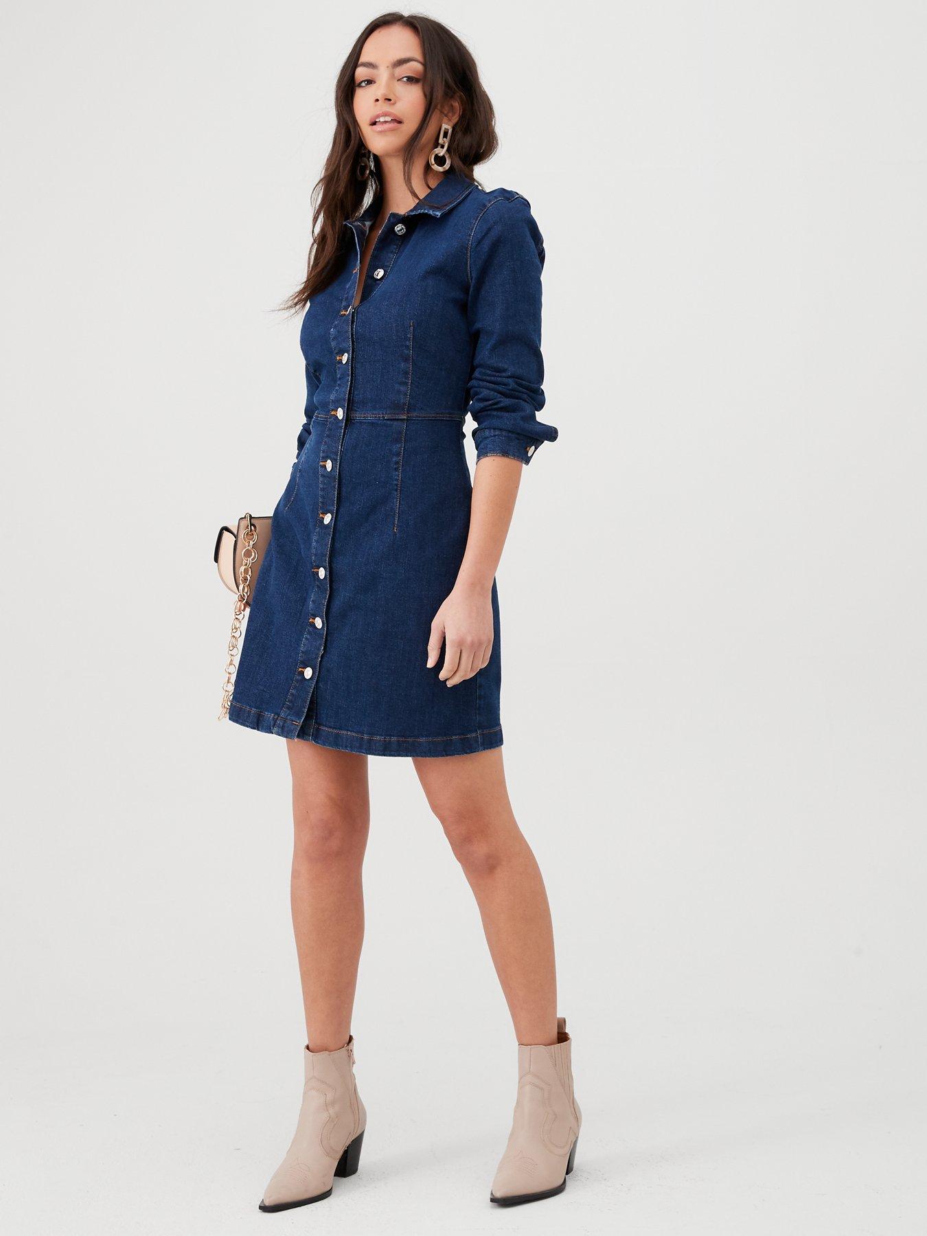 littlewoods denim dress