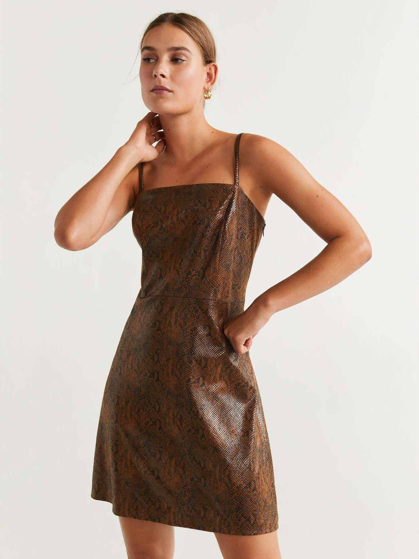 mango snake dress