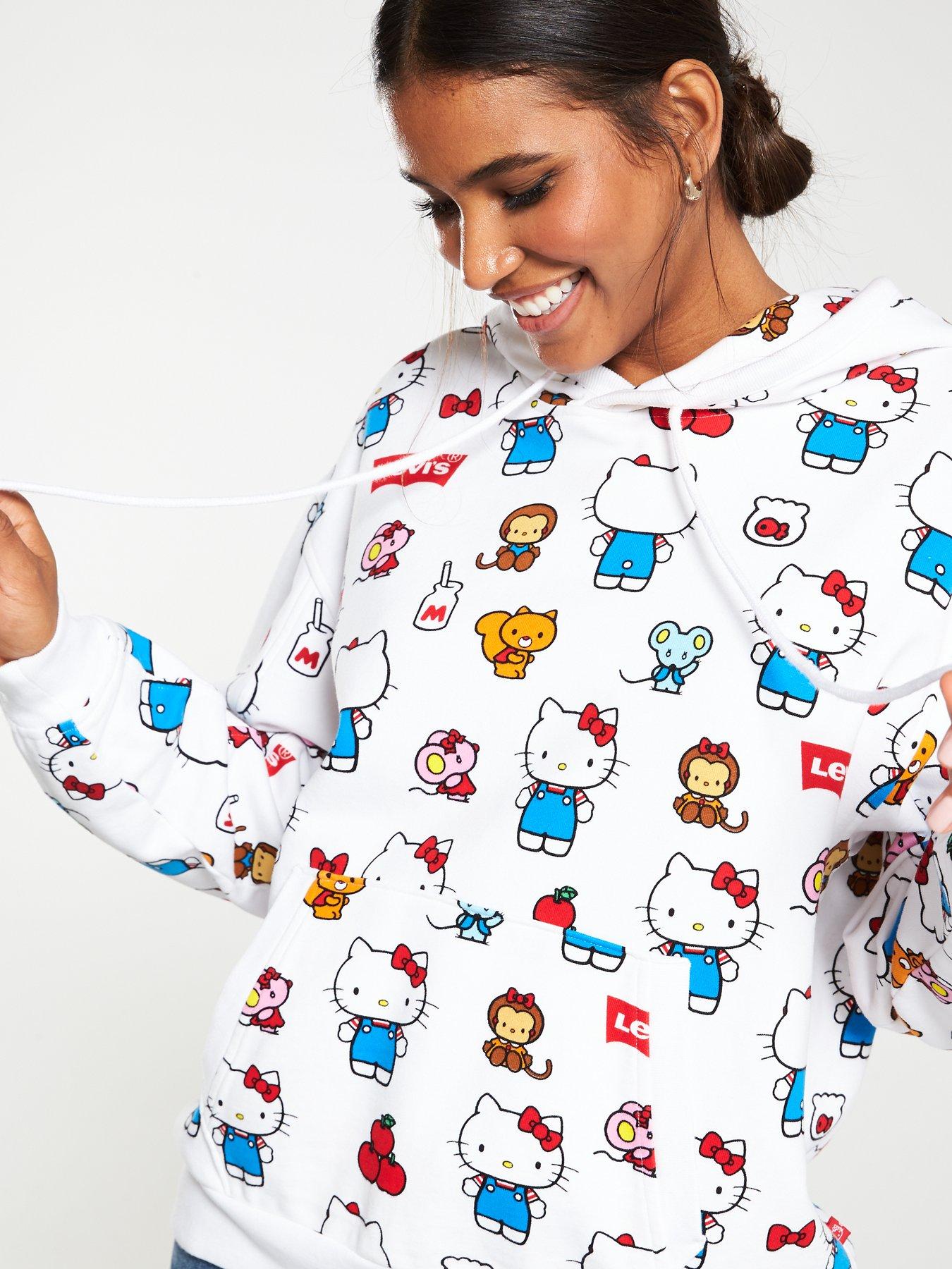 levi's x hello kitty hoodie