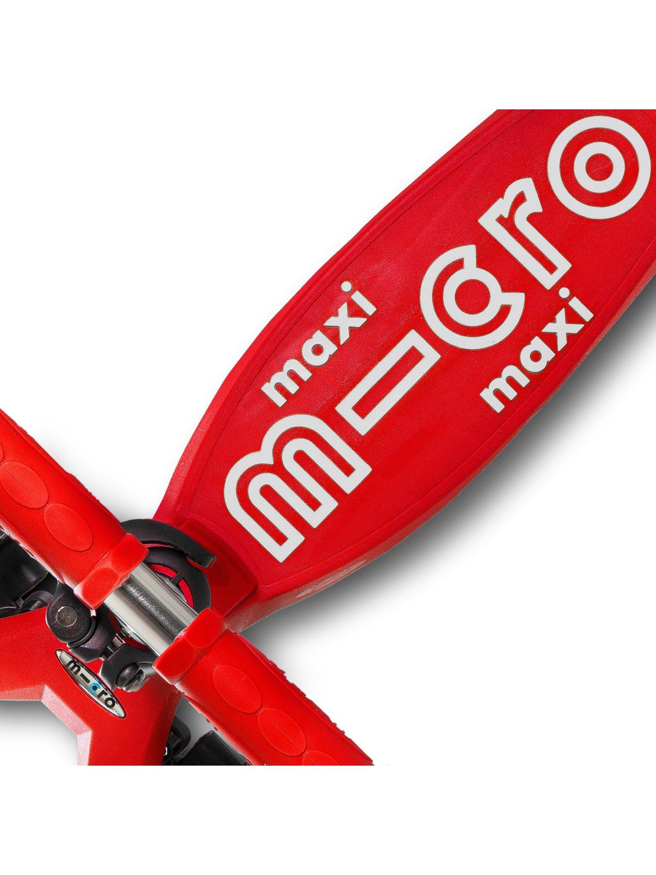  image of micro-scooter-maxi-deluxe-led-red-scooter
