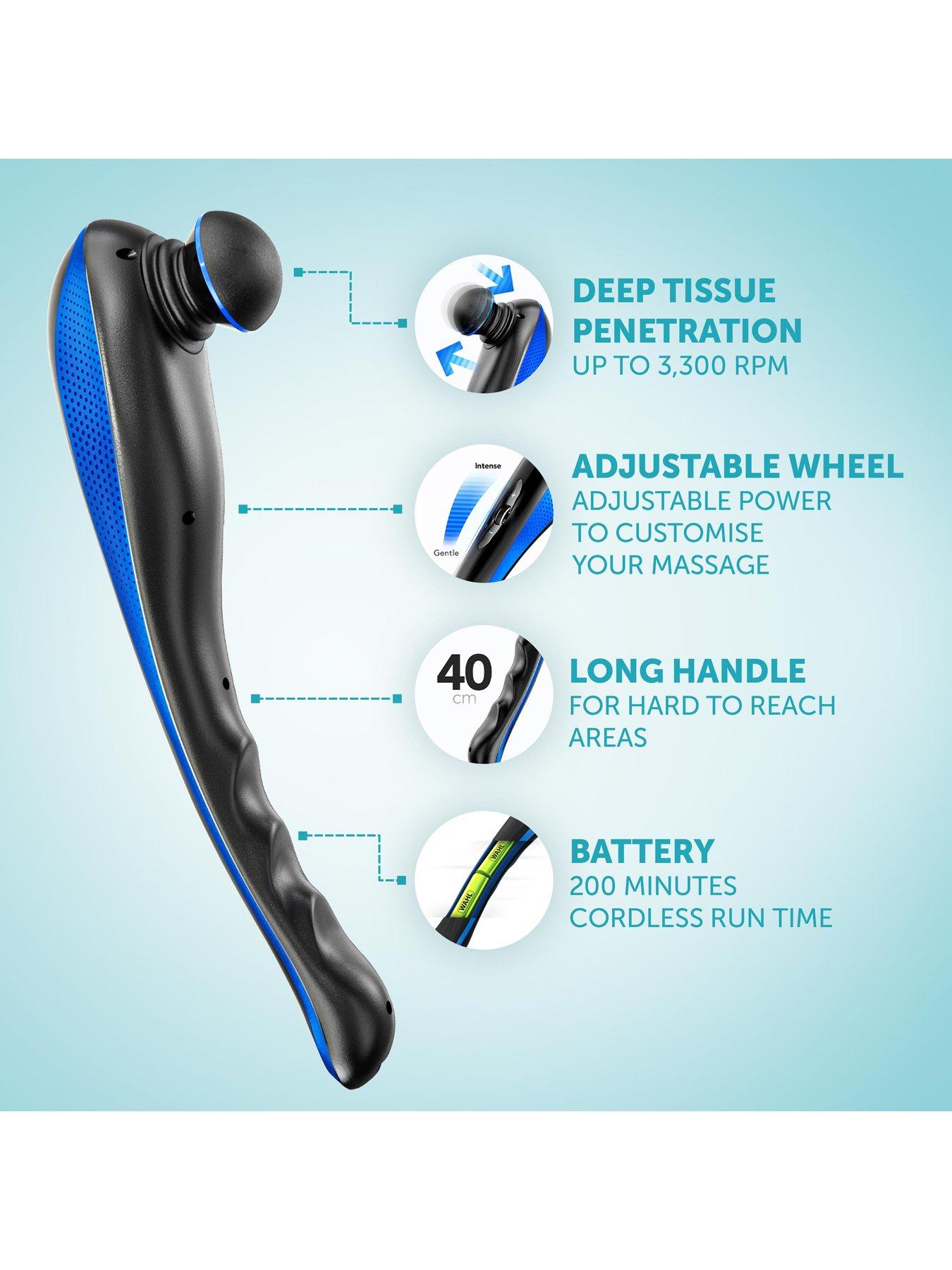  image of wahl-cordless-deep-tissue-percussion-massager