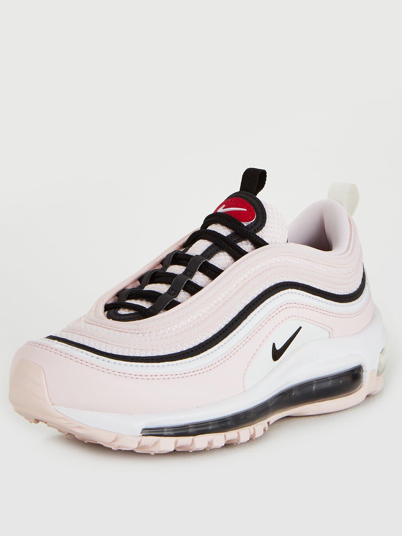 nike air max 97 pink black white