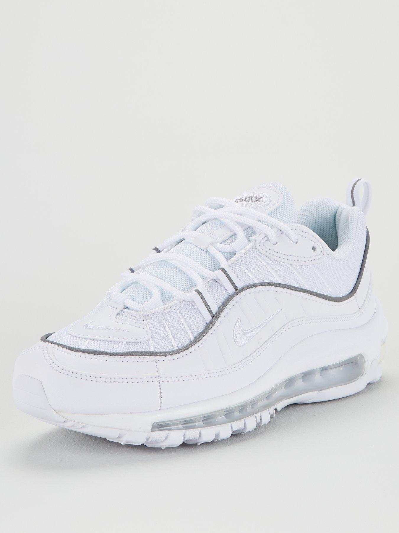 white nike 98s