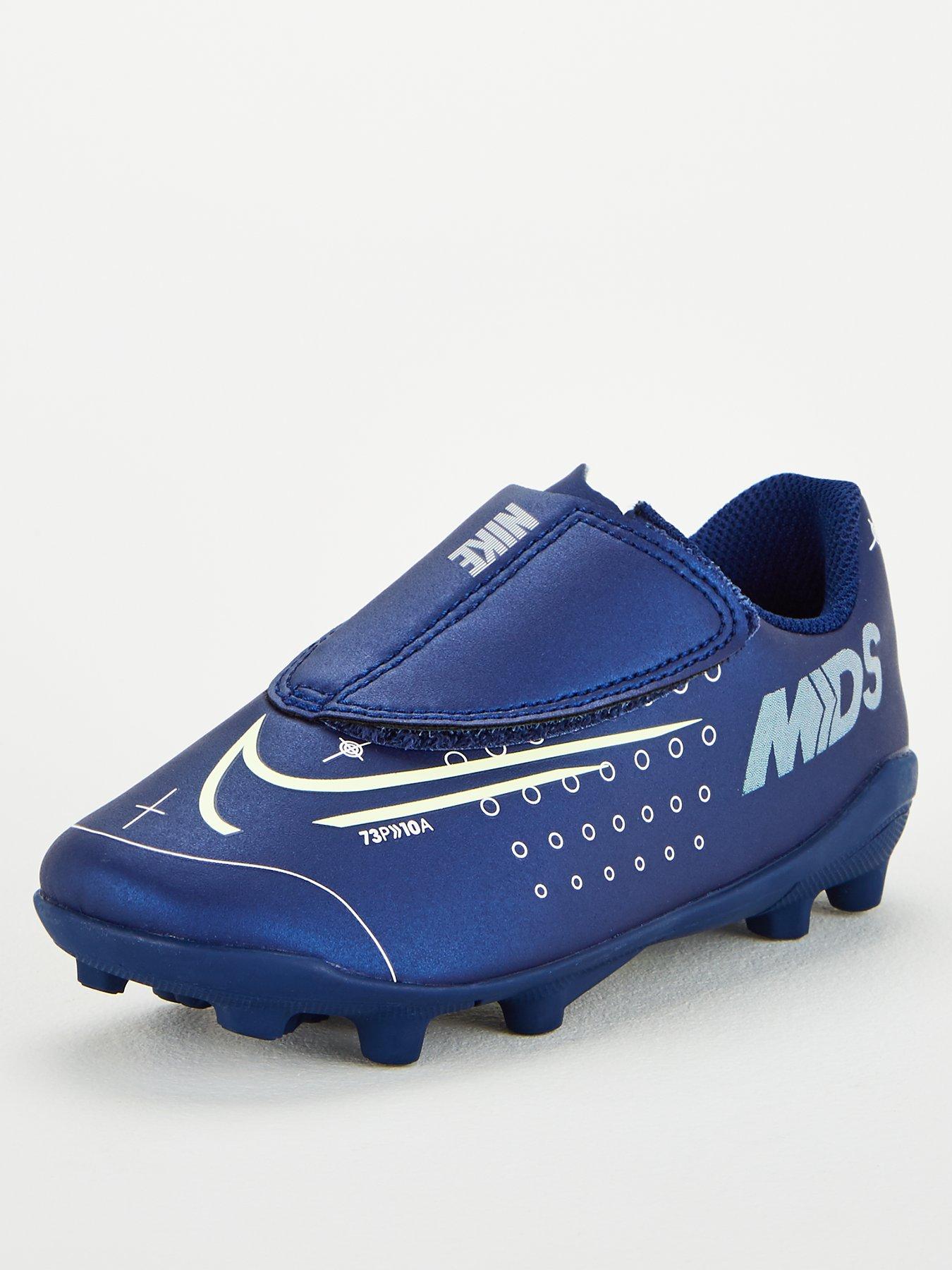 velcro football boots size 2