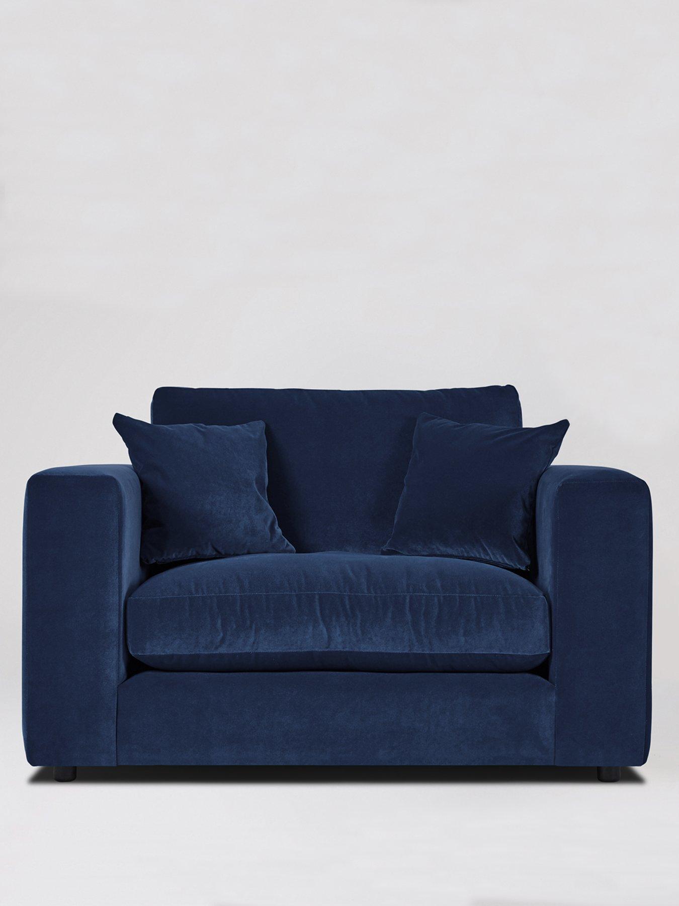 cuddle chair navy