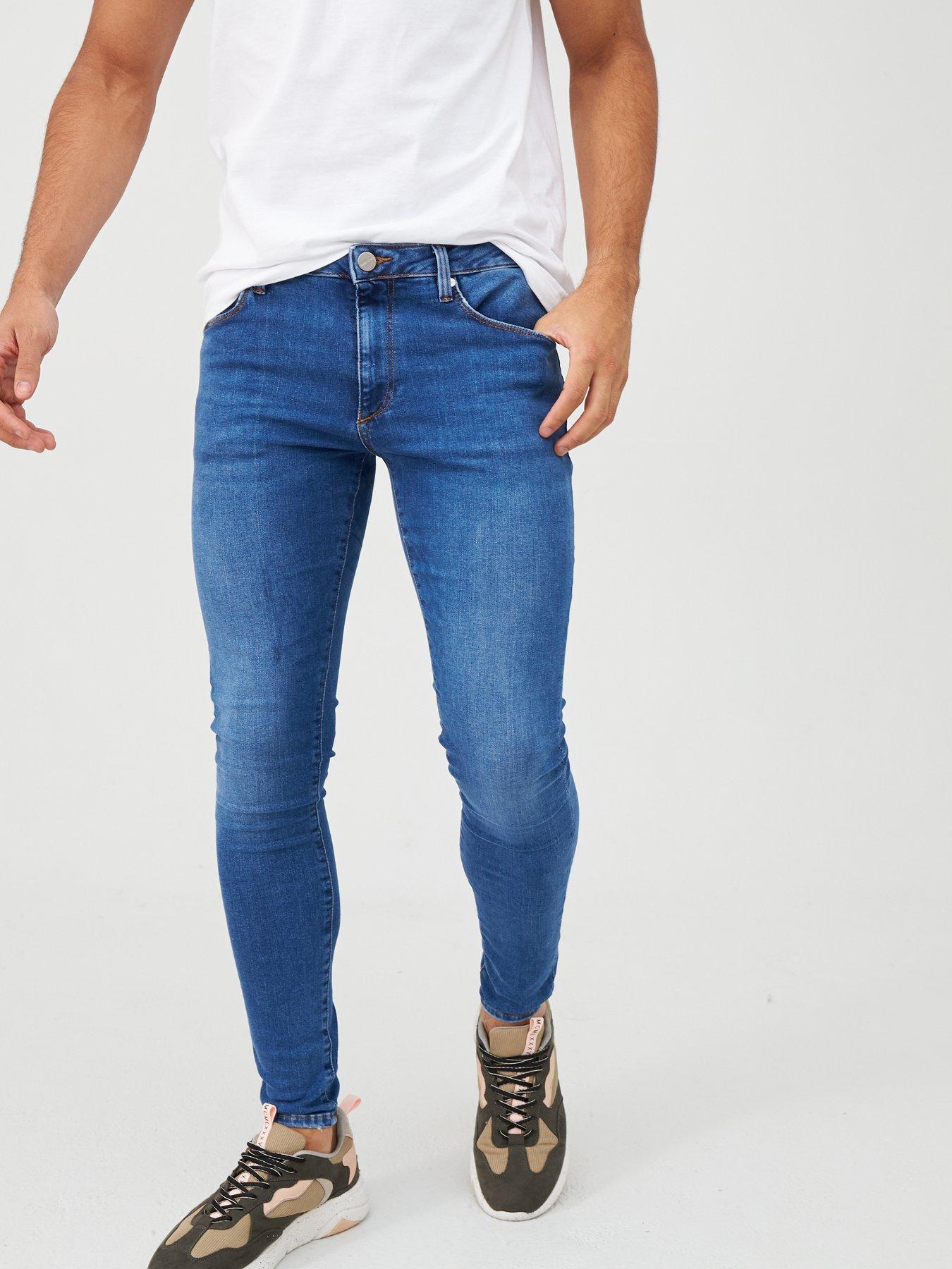 river island spray on skinny jeans