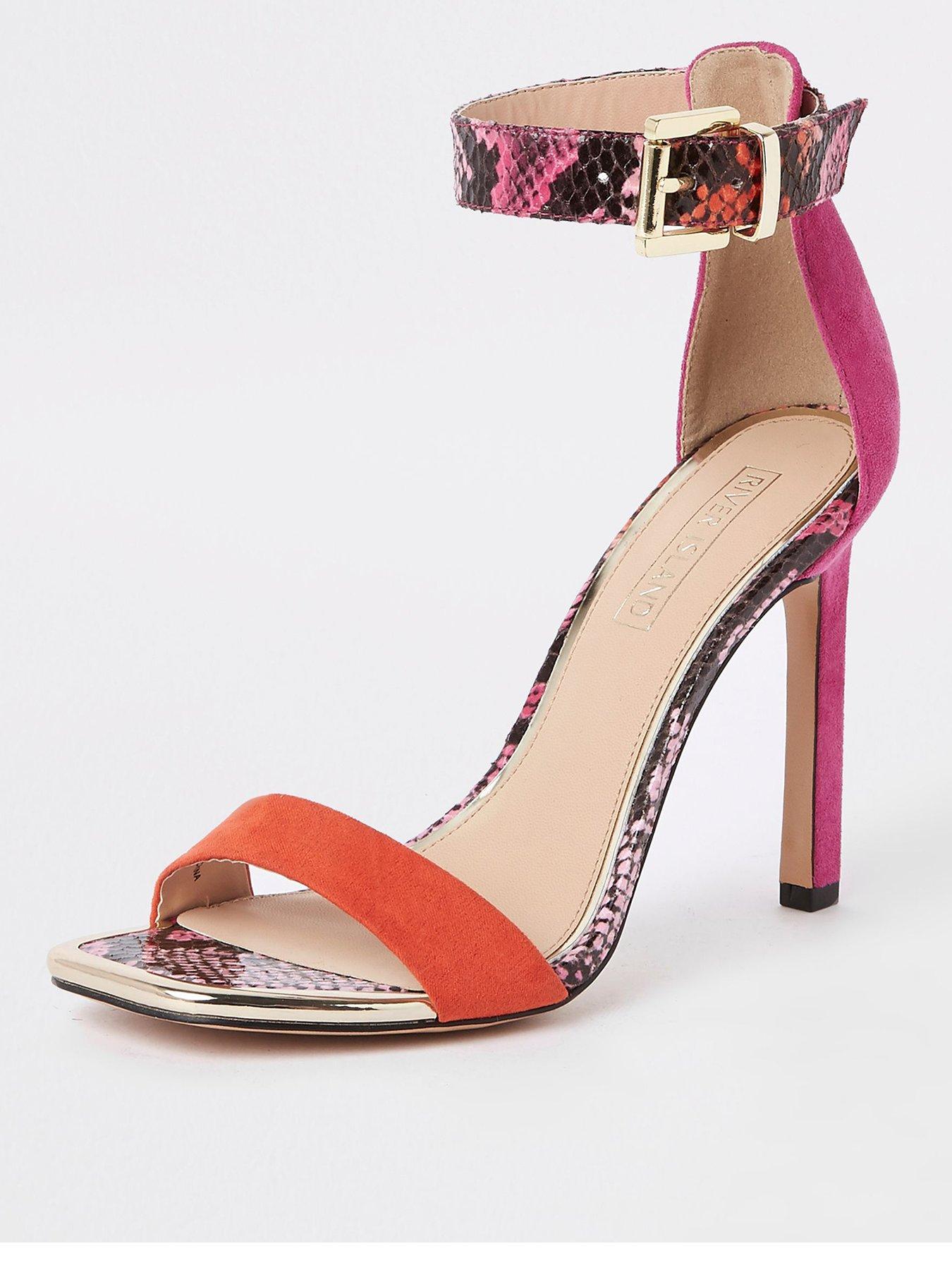 river island barely there heels