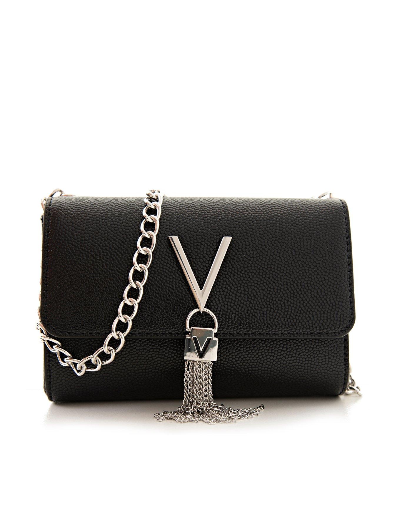 black fold over crossbody bag