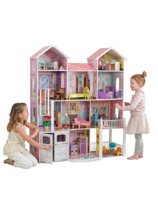 front image of kidkraft-country-estate-dollhouse