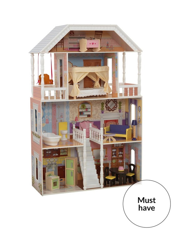 front image of kidkraft-savannah-dollhouse