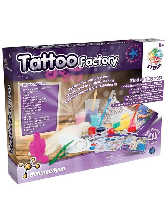 back image of science4you-tattoo-factory