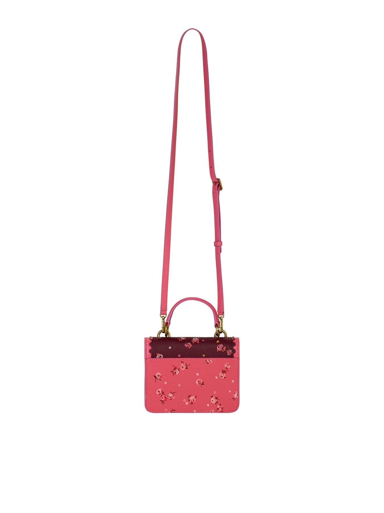 cath kidston pink leather bag
