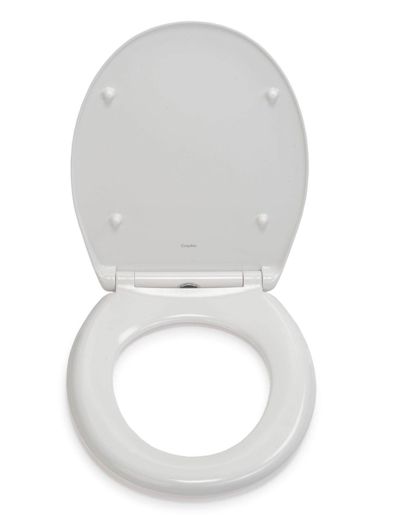 Image 3 of 7 of Croydex Steven Brown Toilet Seat - Francie &amp; Josie