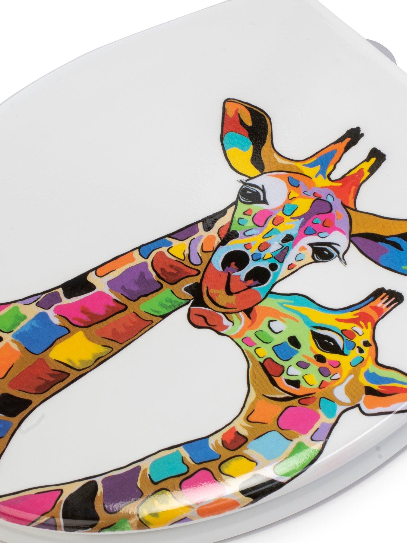 Image 6 of 7 of Croydex Steven Brown Toilet Seat - Francie &amp; Josie