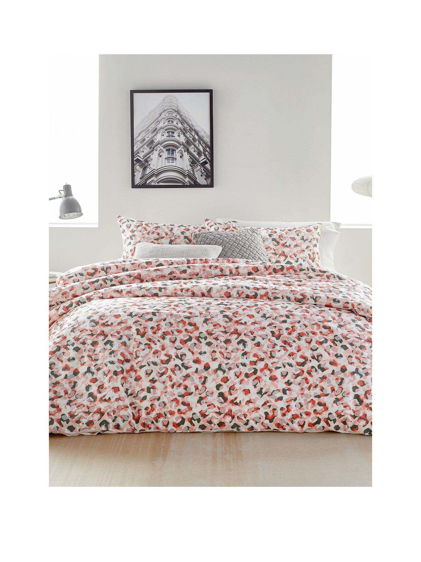 Dkny Wild Geo Duvet Cover Blush Littlewoods Com