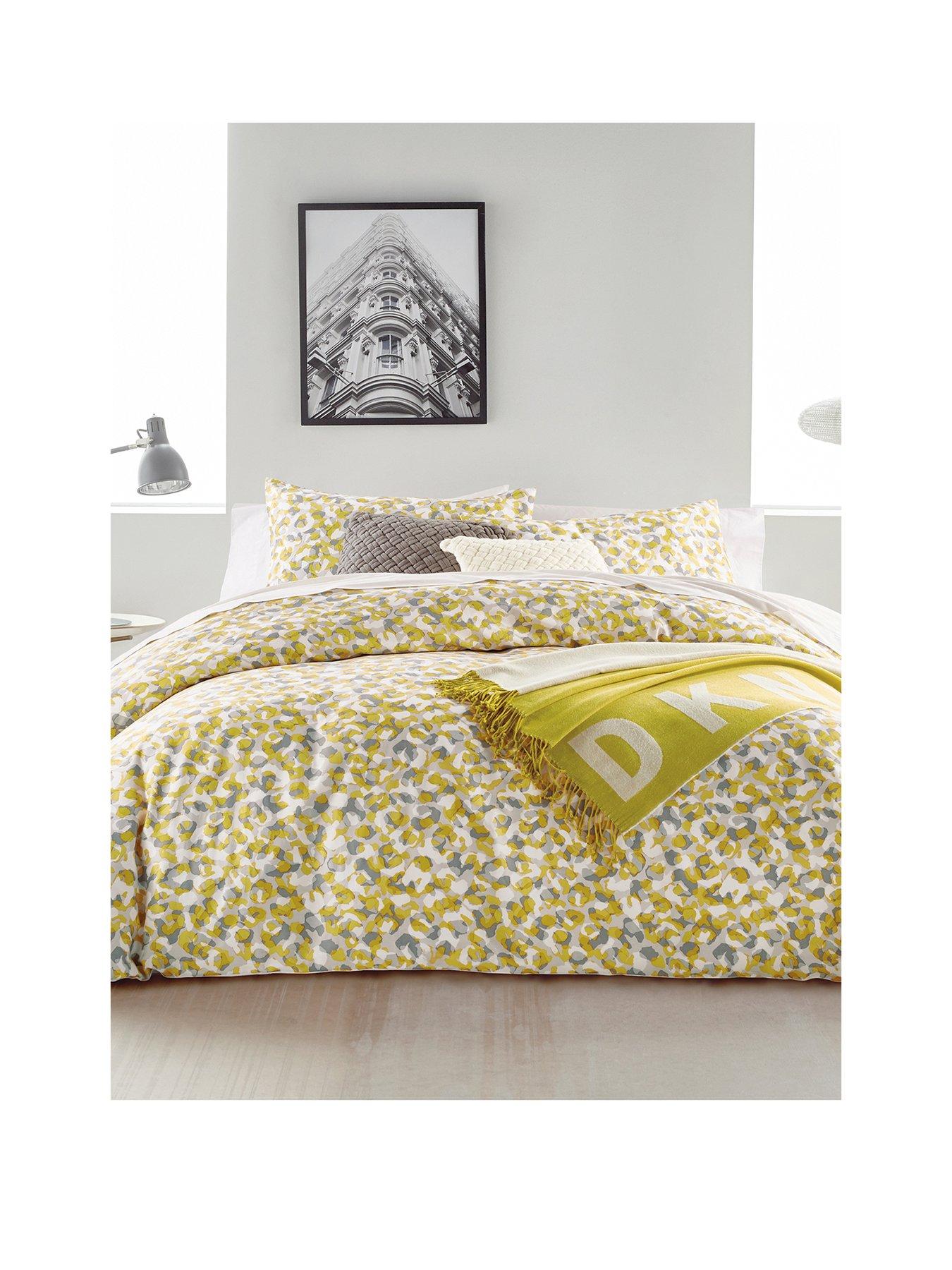 Dkny Wild Geo Duvet Cover Ochre Littlewoods Com