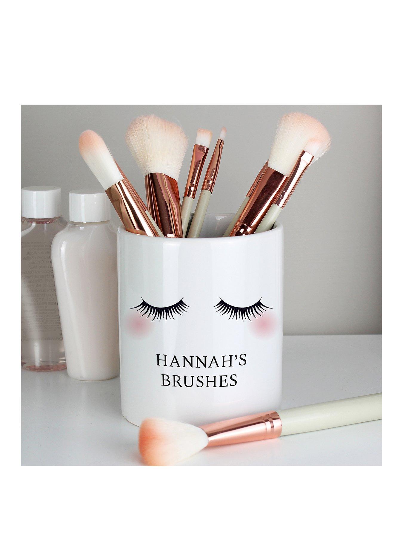 Personalised Make up Brush Holder 