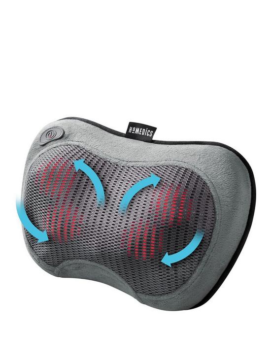 front image of homedics-rechargeable-shiatsu-massage-pillow-with-heat
