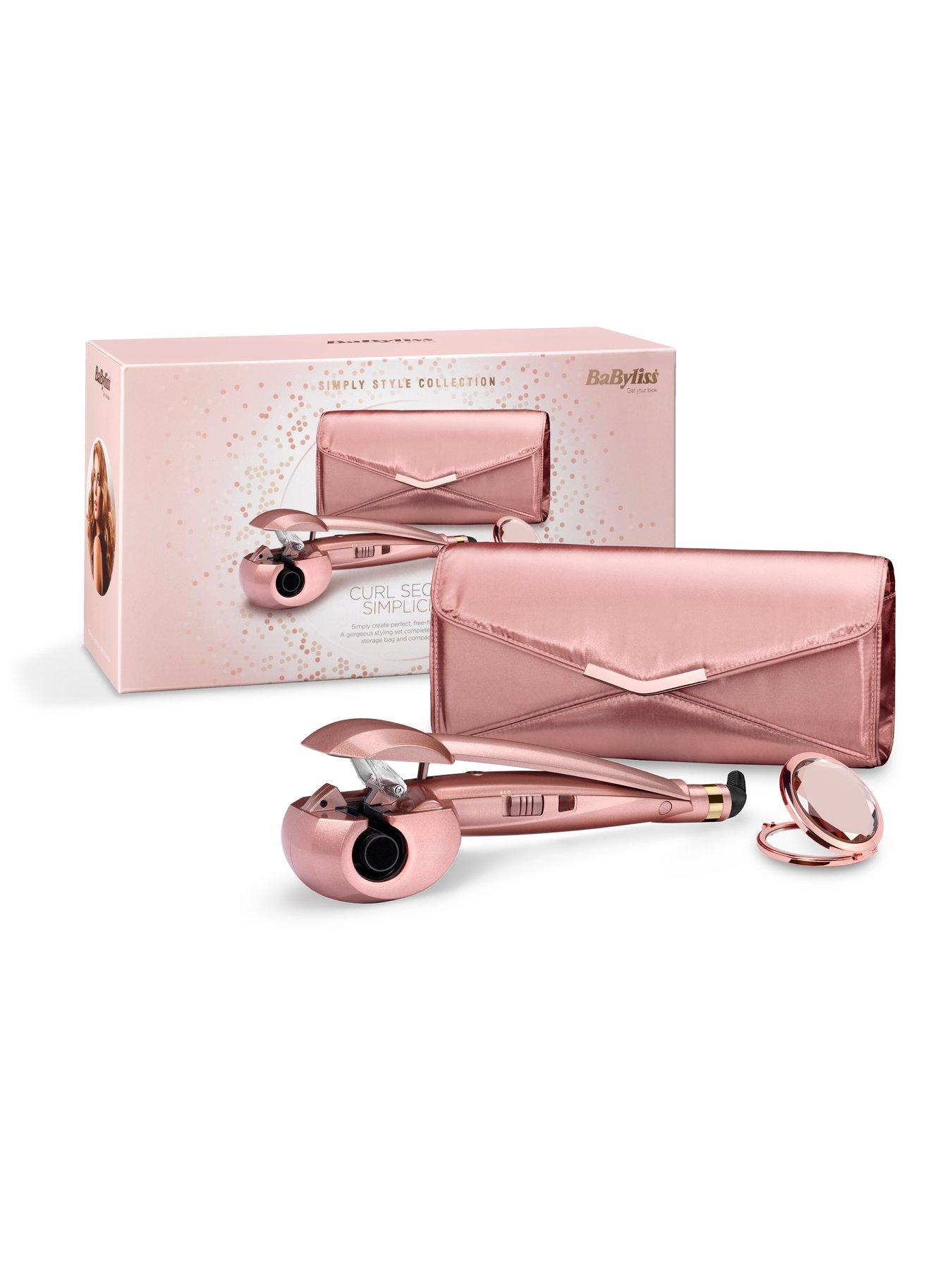 BaByliss Curl Secret Simplicity Hair Curler Gift Set Rose Gold