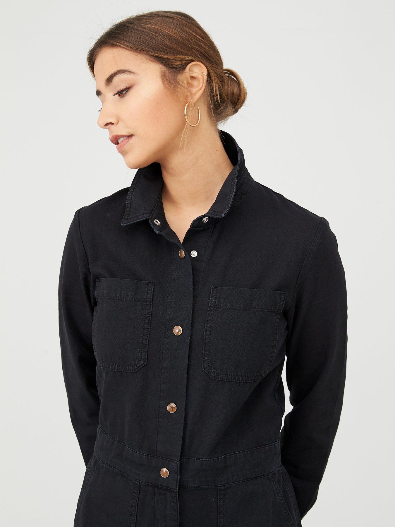 whistles denim jumpsuit