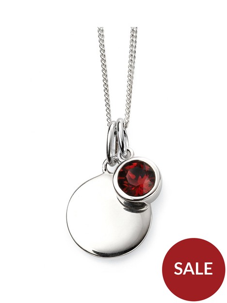the-love-silver-collection-sterling-silver-engravable-pendant-necklace-with-birthstone-charm