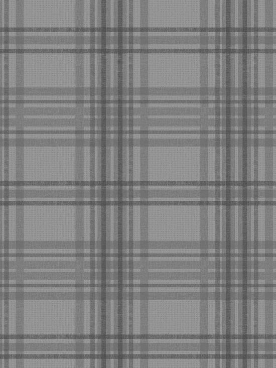 front image of superfresco-easy-country-tartan-charcoal-wallpaper