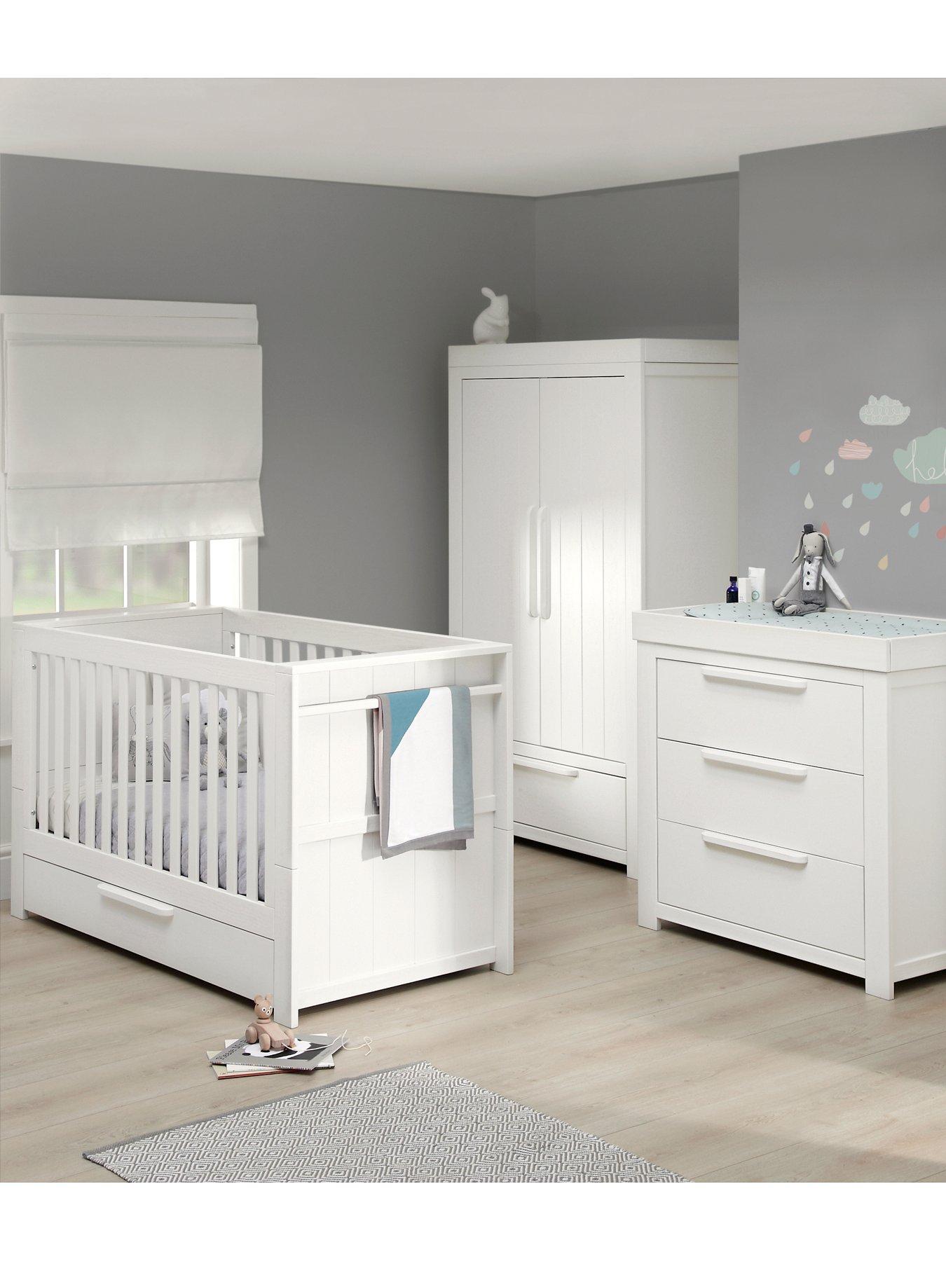 Mamas and papas cot bed with changer online