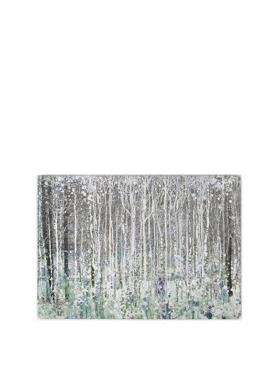 front image of art-for-the-home-watercolour-woods-canvas-with-metallic