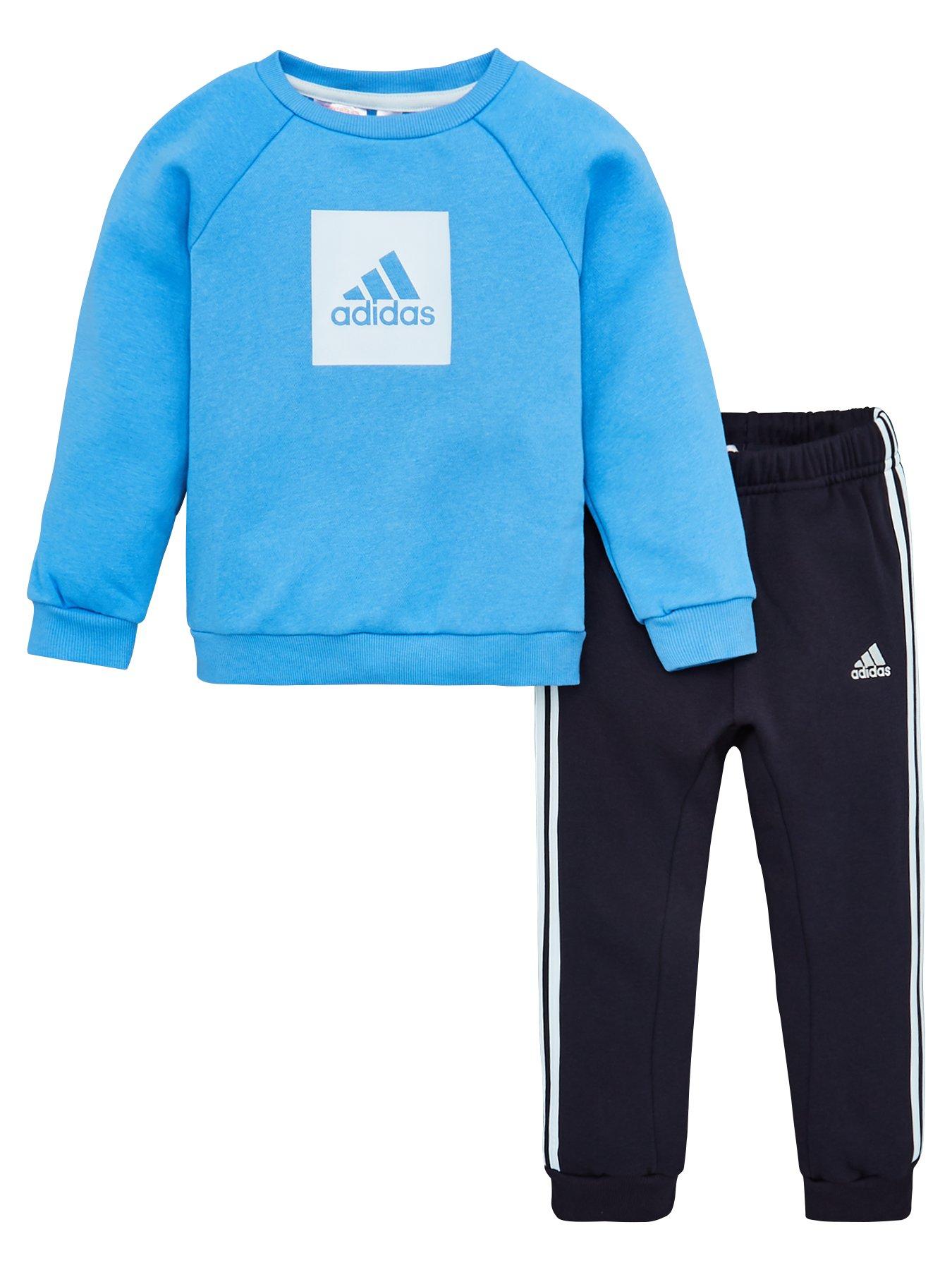 green baby adidas tracksuit