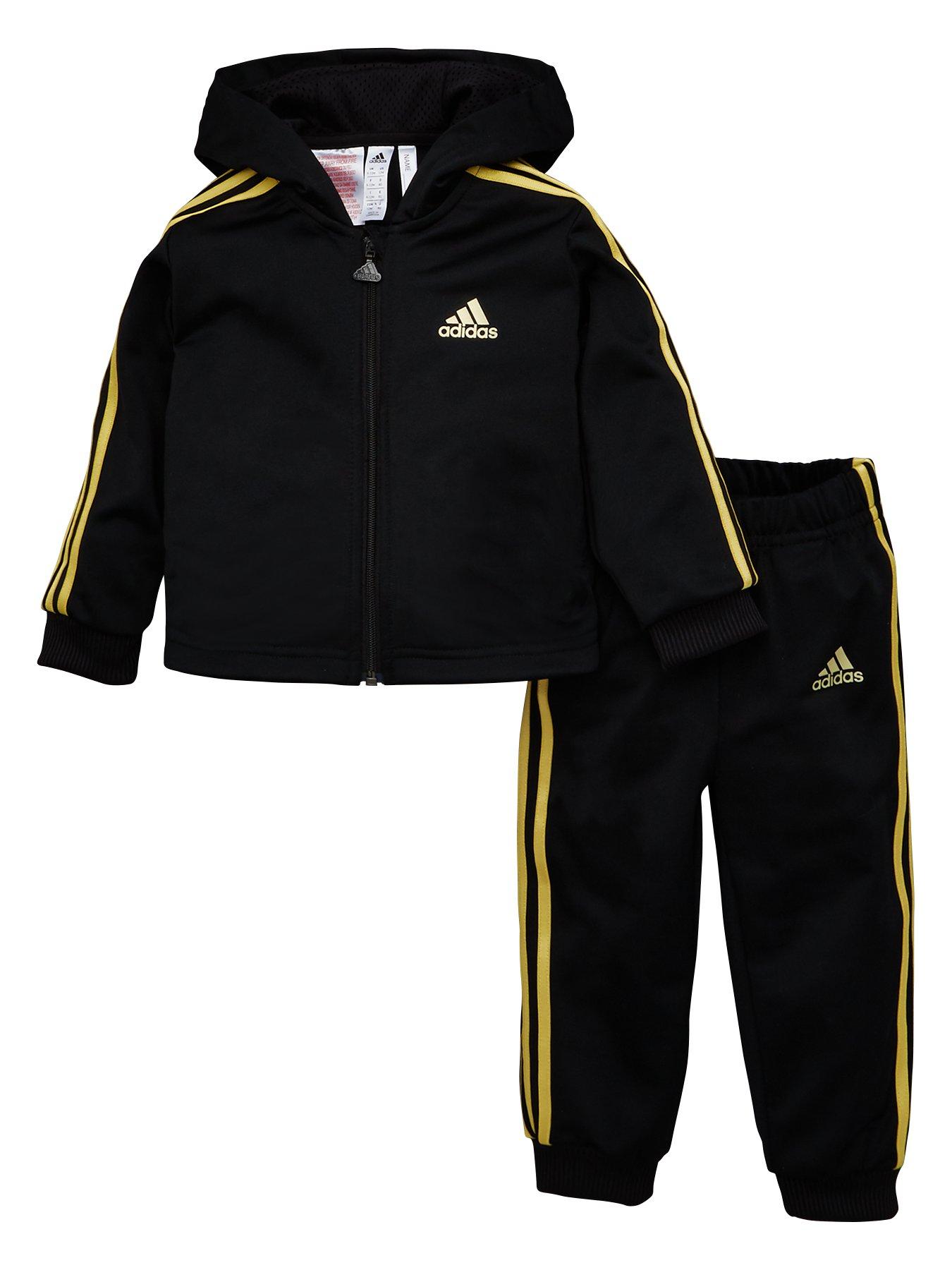 adidas shiny tracksuit