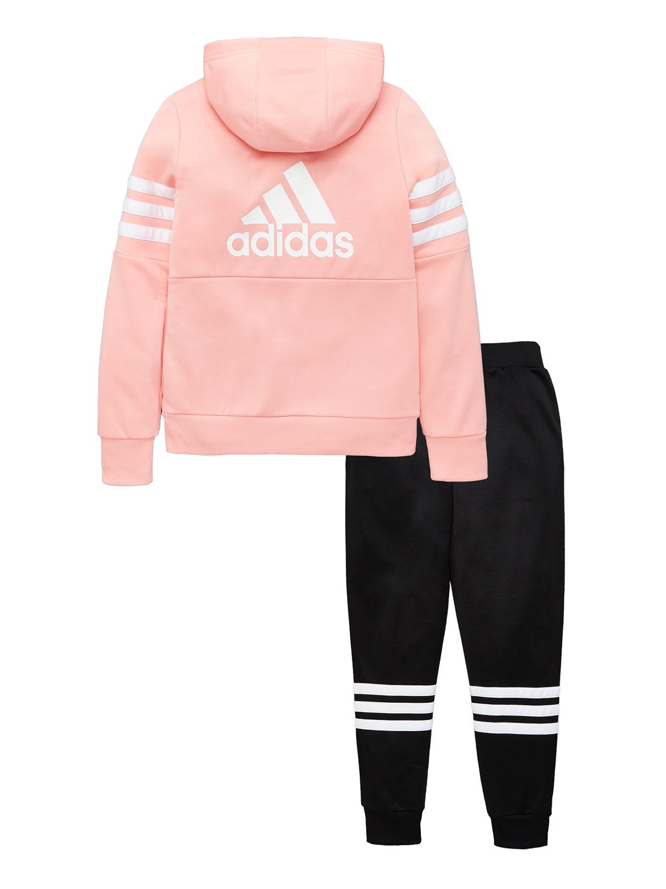 baby pink adidas hoodie