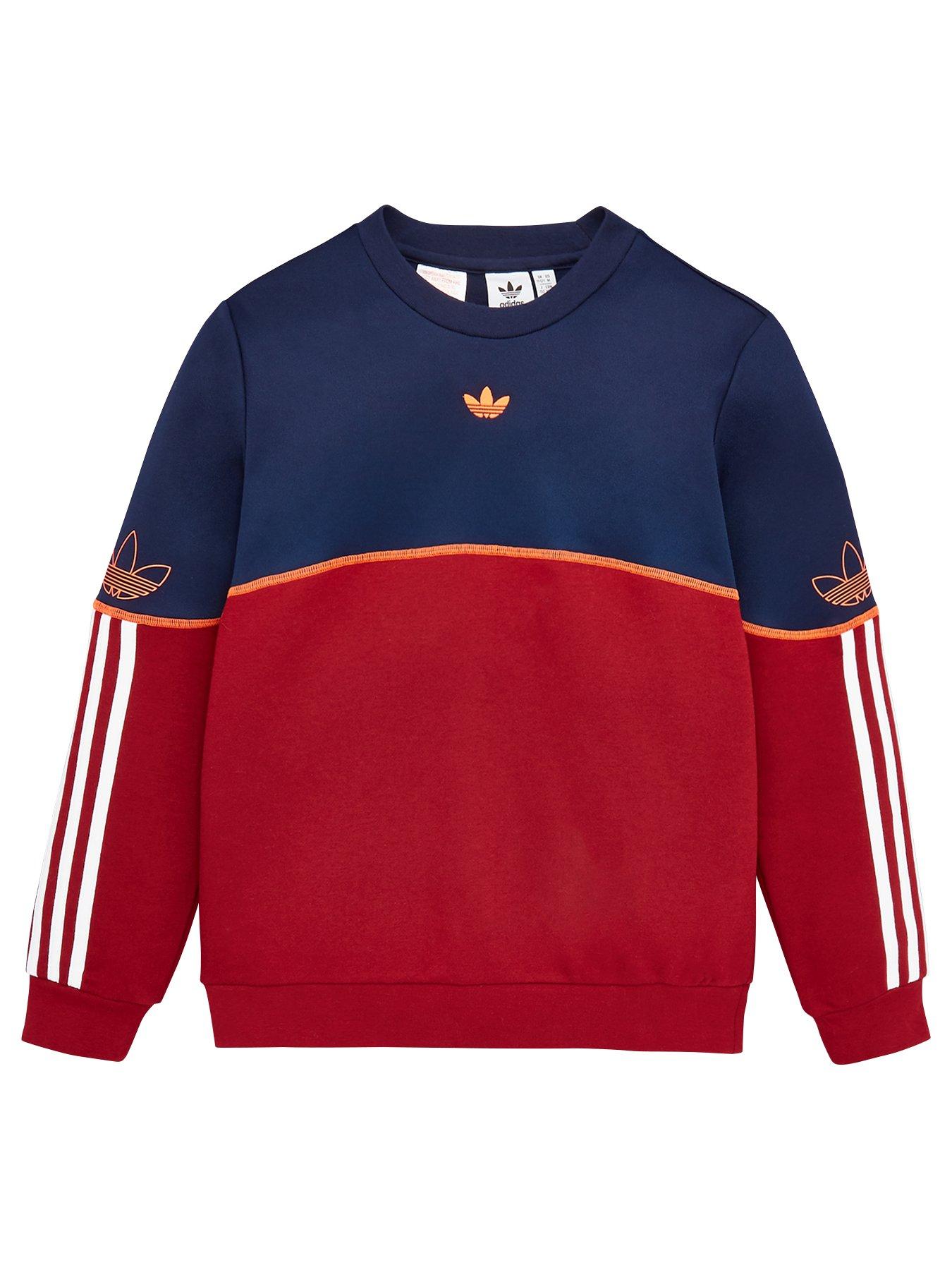 adidas originals outline crew