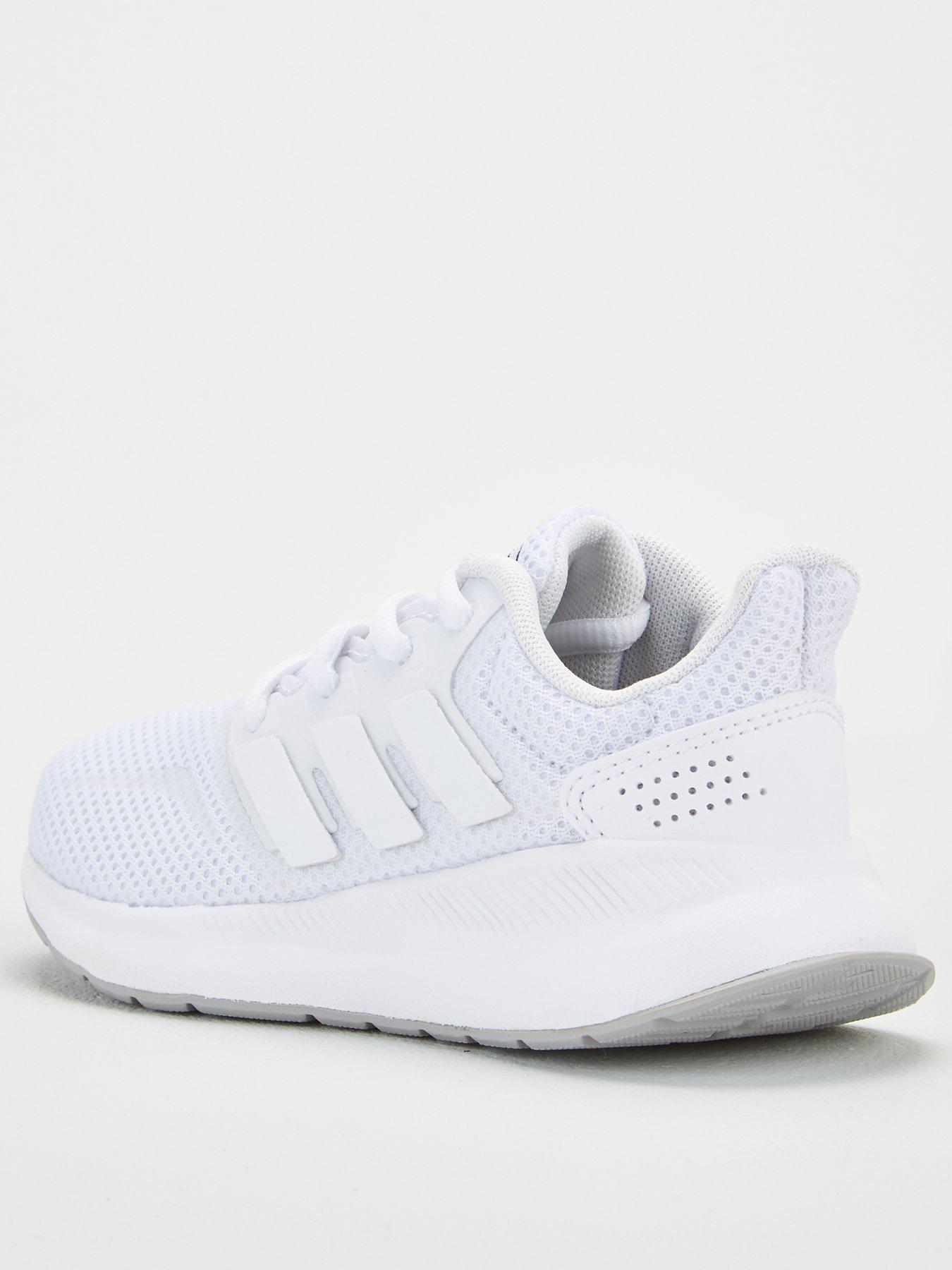 adidas junior white trainers